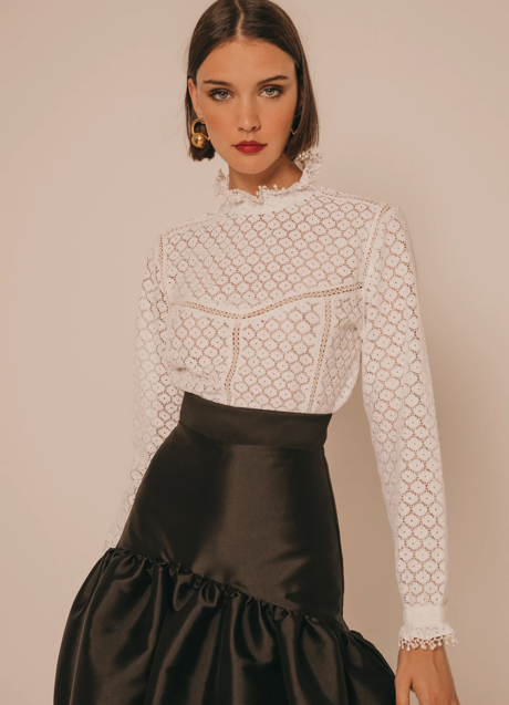 Imagen - Blusa de encaje de Cherubina.