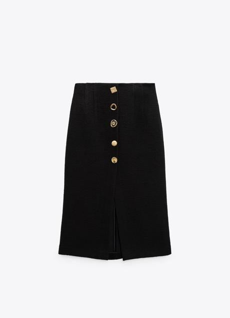 Imagen - Falda midi de Zara, 49,95€.