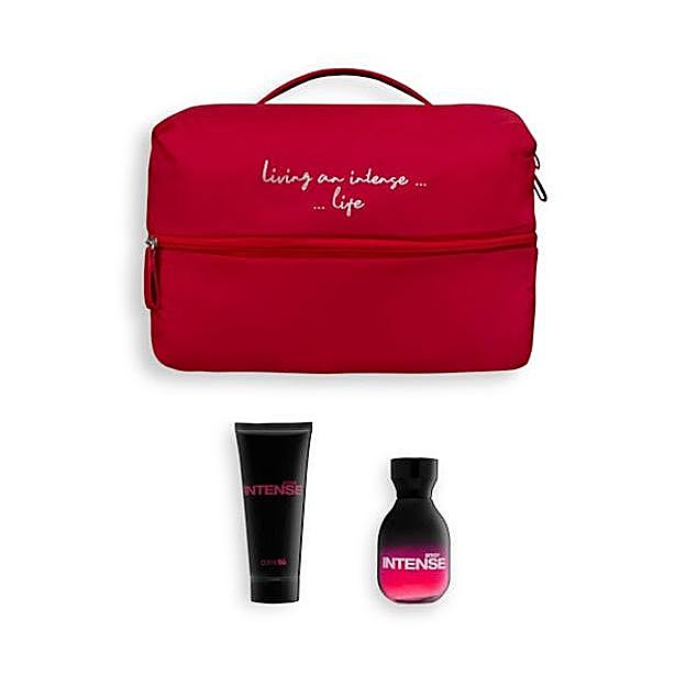 El pack de Mercadona con el perdume Amor Intense.