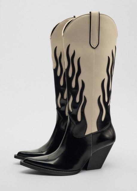 Imagen - Así son las botas cowboy de Zara.