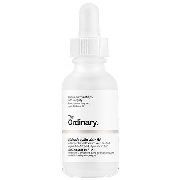 Alpha Arbutin 2% + HA de The Ordinary.
