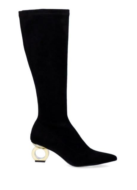 Imagen - Botas altas con tacón circular de Exé Shoes, 89,95€ (antes 104,95€).