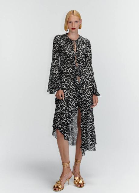 Imagen - Vestido kimono de lunares