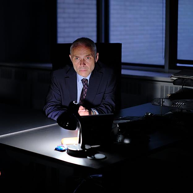Mark Bonnar, el Superintendente Timmons, en una imagen de la miniserie Litvinenko. 