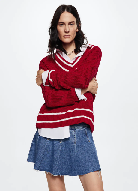 Imagen - Jersey oversize de Mango, 29,99€.