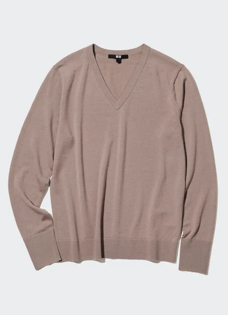 Imagen - Jersey de lana extrafina de merino de Uniqlo, 34,90€.