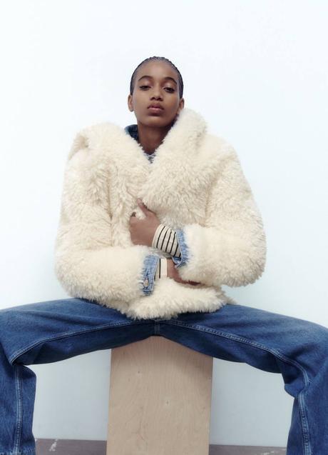 Imagen - Abrigo oversize de borreguillo