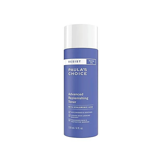 Tónico facial con ácido hialurónico de Paula's choice.