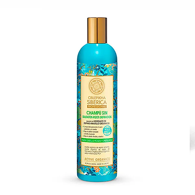 Champú Sin Sulfatos Rizos Definidos de Olepikha.