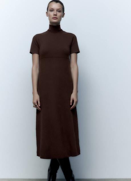 Imagen - Vestido de punto con manga corta