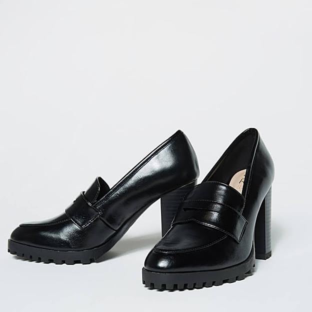 Mocasines de tacón