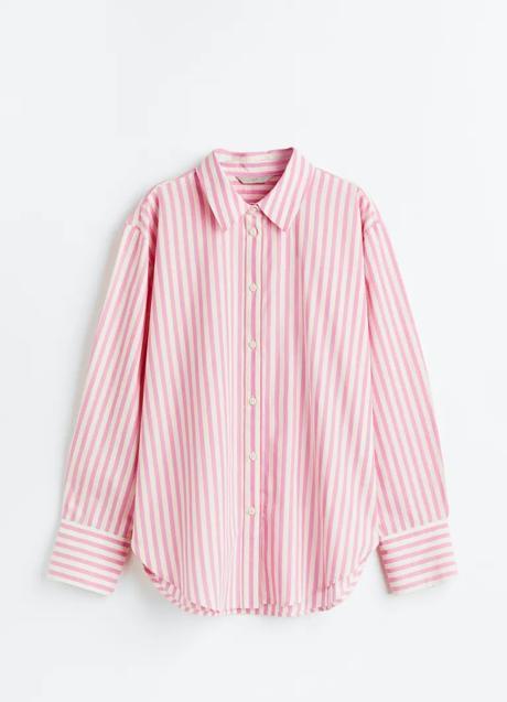 Imagen - Camisa con estampado de rayas de H&M. Foto: H&M.