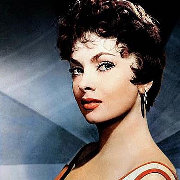 La actriz Gina Lollobrigida.