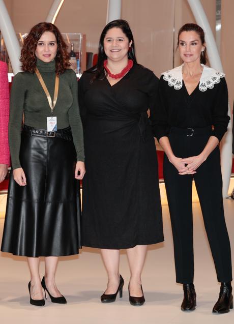 Imagen - Isabel Díaz Ayuso y la reina Letizia en FITUR. / GTRES