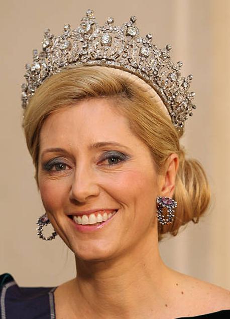 Imagen - Marie-Chantal Miller con la tiara de diamantes de la reina Sofía.