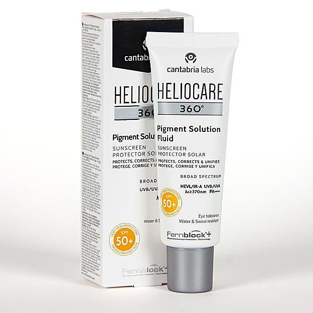 Pigment Solution Fluid SPF 50+ de Heliocare 360º.