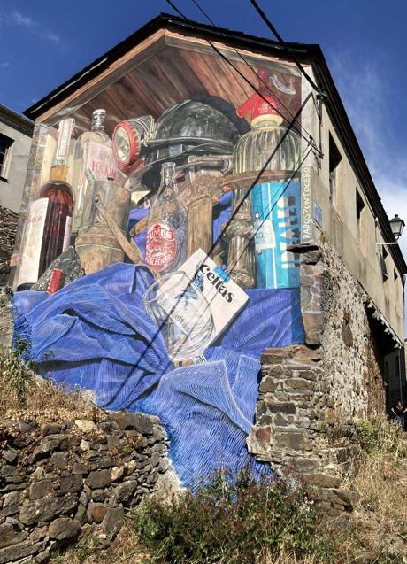 Imagen - El bar y la mina, de Da2, en Espina de Tremor (León).