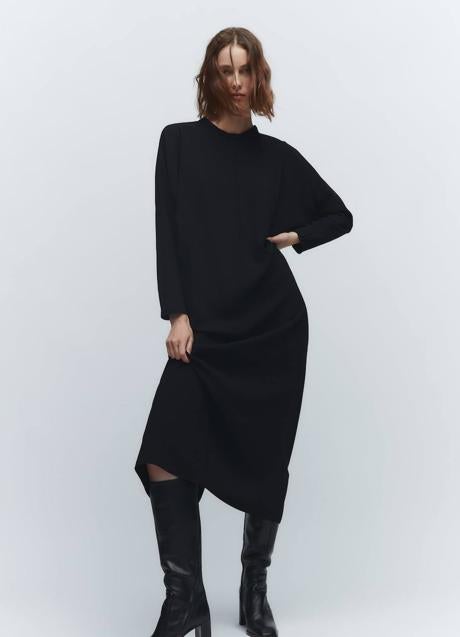 Imagen - Vestido negro oversize