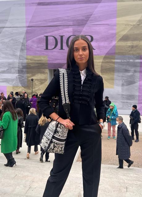 Imagen - Victoria Federica con chaqueta con borlones. Foto: Dior.