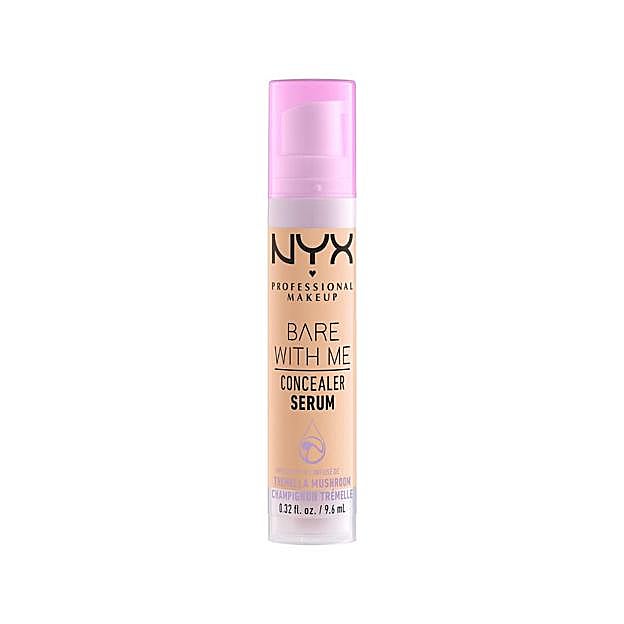 Corrector de ojeras Bare with Me de Nyx (5,99 euros).