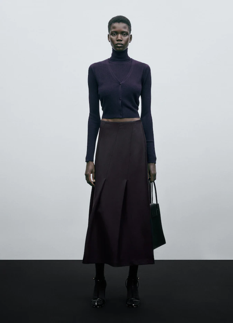 Imagen - Falda plisada de Massimo Dutti, 69,95€.