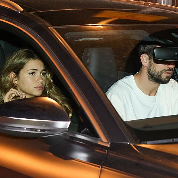 Clara Chía y Gerard Piqué.