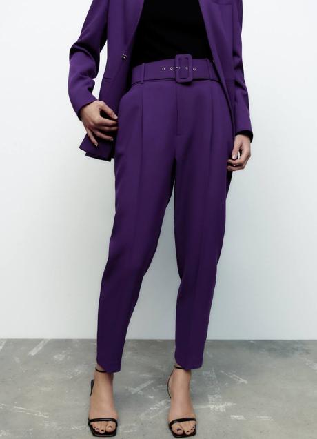 Imagen - Pantalón de traje con cinturón