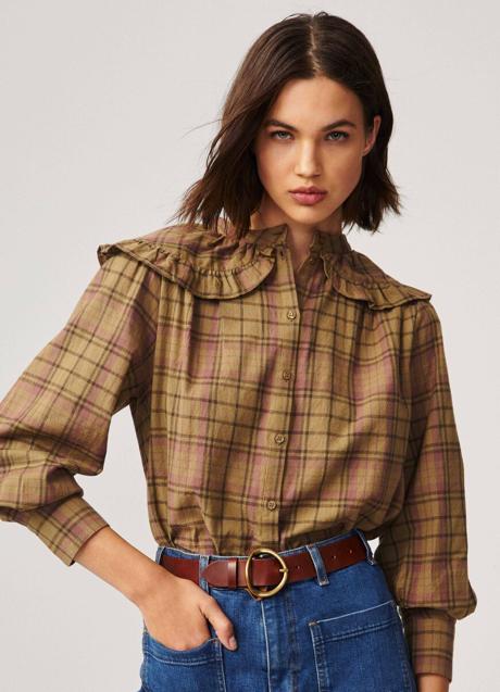 Imagen - Camisa de cuadro de ba&sh, 85€.