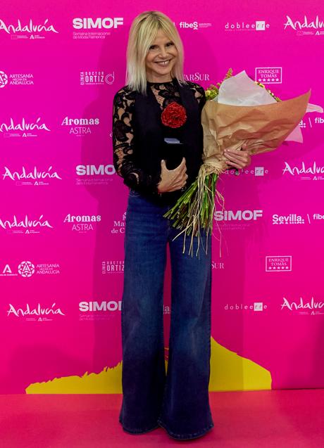 Imagen - Eugenia Martínez de Irujo en la pasarela SIMOF. Foto: Gtres.