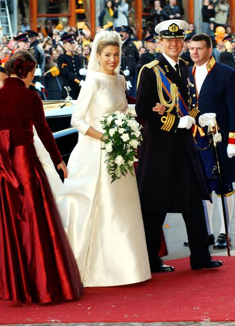 Imagen - Máxima y Guillermo de Holanda, el día de su boda.