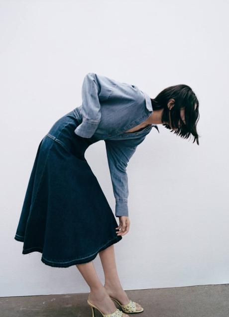 Imagen - Falda vaquera con vuelo