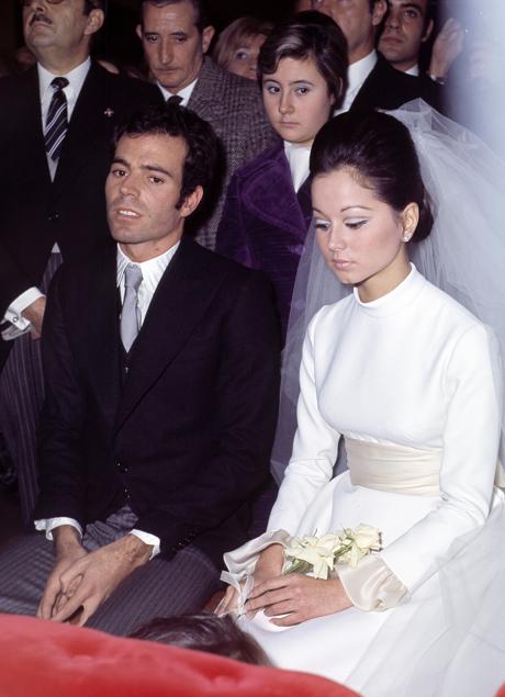 Imagen - Isabel Preysler y Julio Iglesias el día de su boda. Foto: Gtres.
