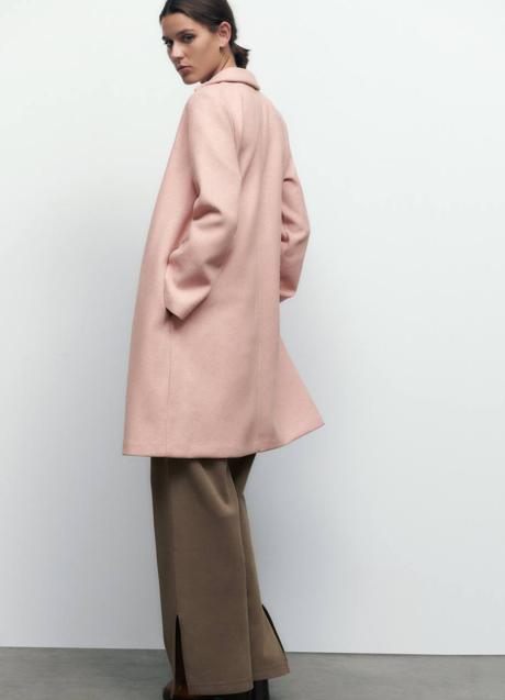 Imagen - Abrigo de paño rosa
