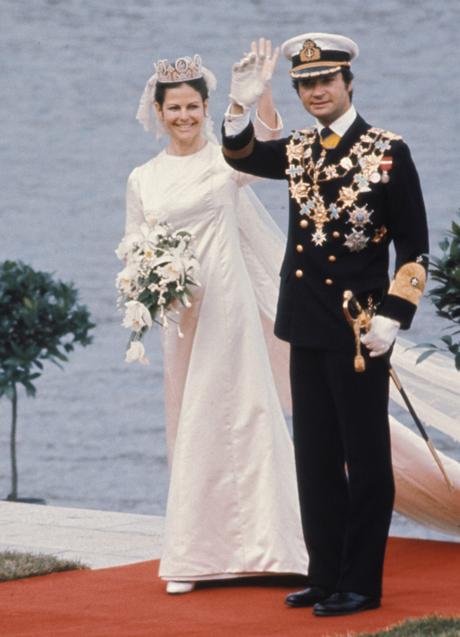 Imagen - Carlos Gustavo y Silvia de Suecia el día de su boda.