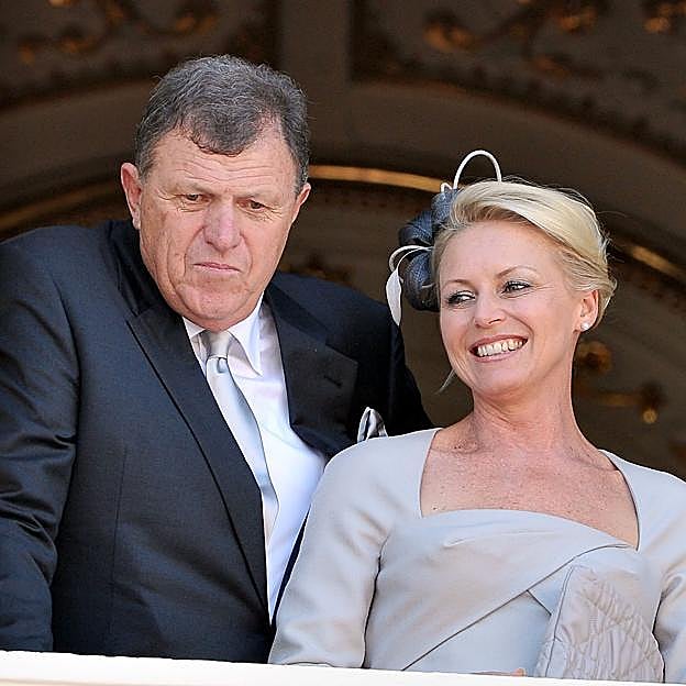 Mike Wittstock y Lynette Humberstone, los padres de la princesa Carlène que se acaban de instalar en Mónaco
