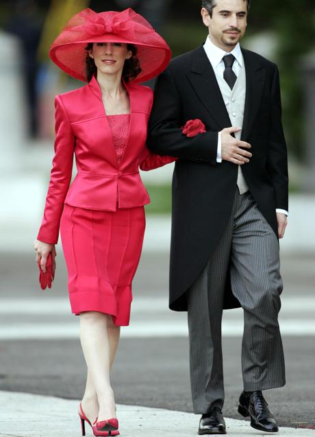 Imagen - Erika Ortiz y Antonio Vigo, el padre de su hija Carle, elegantísimos a su llegada a la ceremonia nupcial de Letizia Ortiz y Felipe de Borbón. (Foto: GETTY IMAGES)