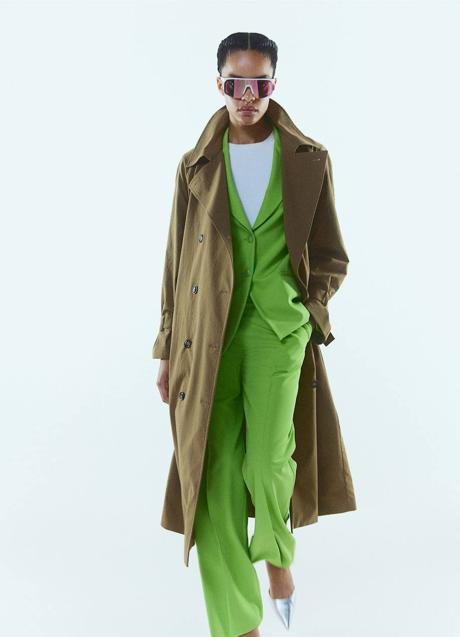 Imagen - Traje verde fluido