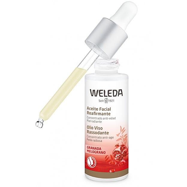 El aceite Facial Reafirmante de Granada de Weleda