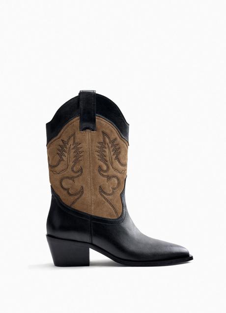 Imagen - Botines western de Zara (99,99 euros)