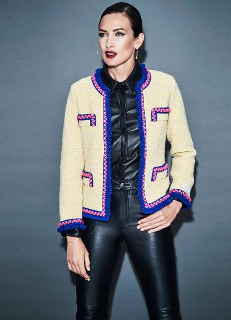 Imagen - Chaqueta de tweed amarilla