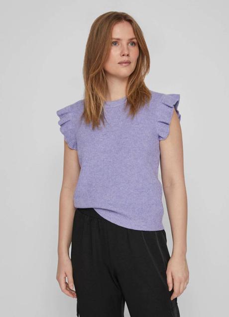 Imagen - Chaleco de punto con volantes