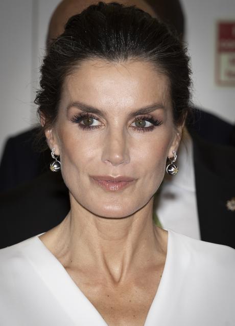 Imagen - La reina Letizia con un maquillaje antiedad. / GTRES