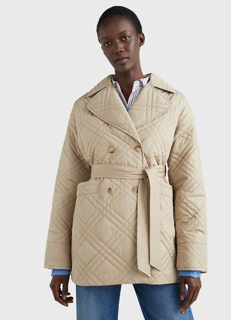 Imagen - Abrigo corto acolchado tipo trench