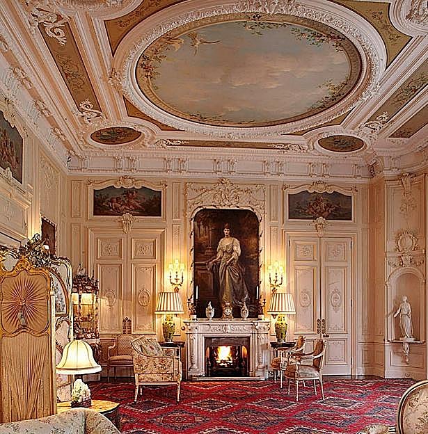 Imagen del interior del Palacio de Sandringham.