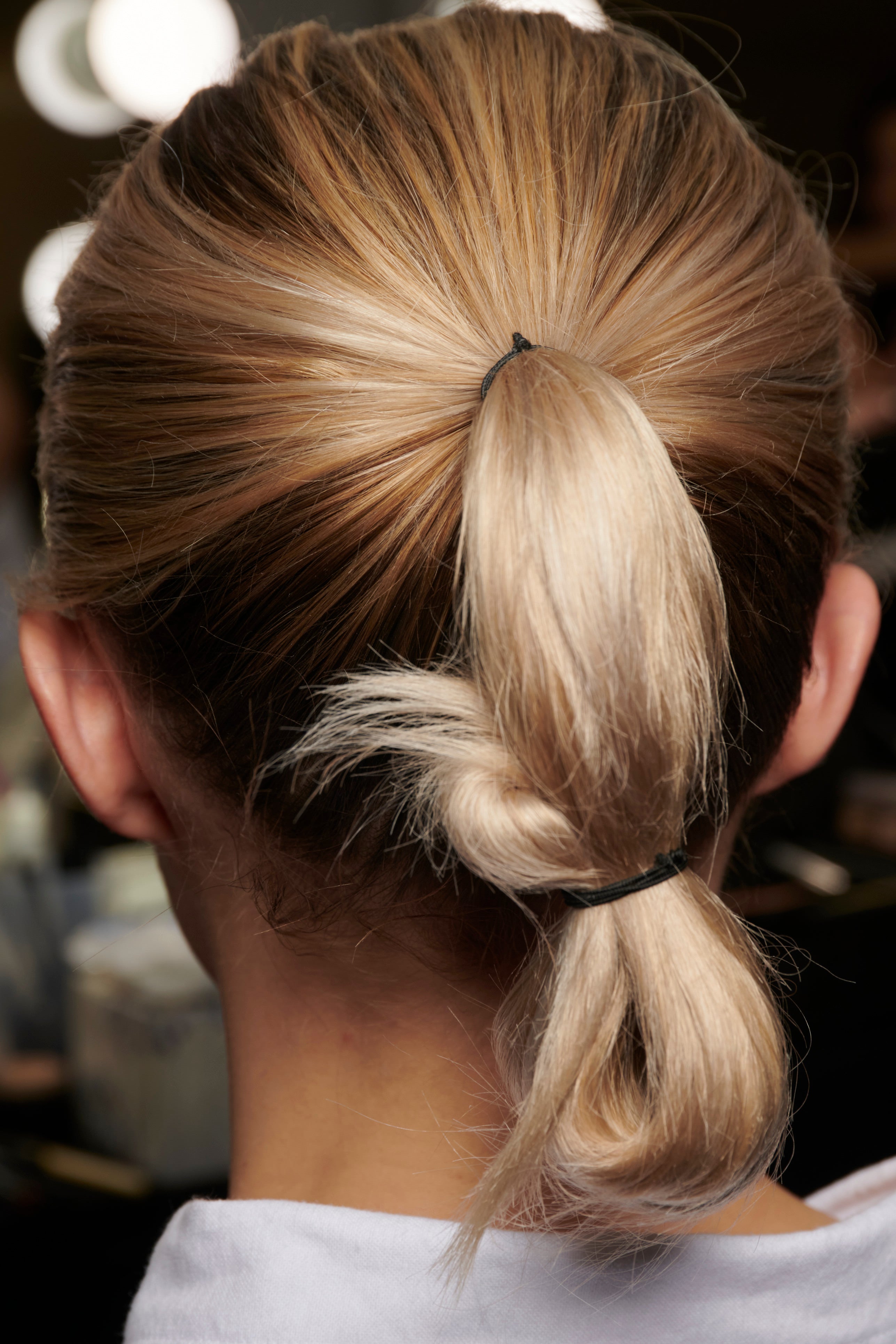 Imagen - Idea de recogido visto en la Semana de la Moda de Nueva York. Foto: Launchmetrics Spotlight.