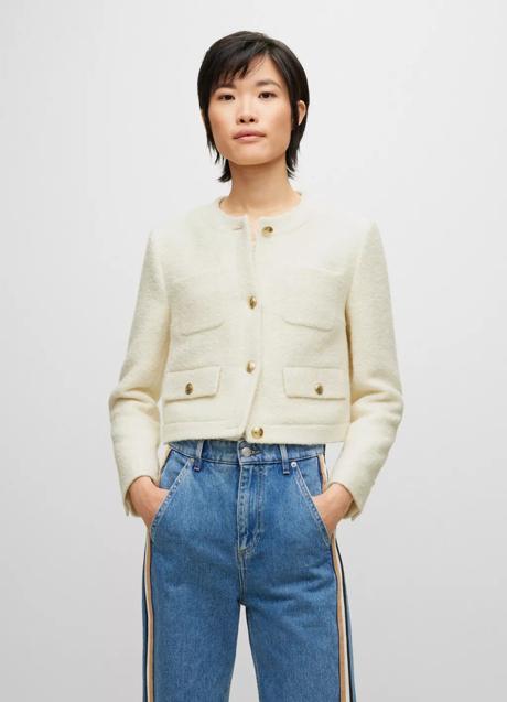 Imagen - Chaqueta de tweed de Boss, 379€.