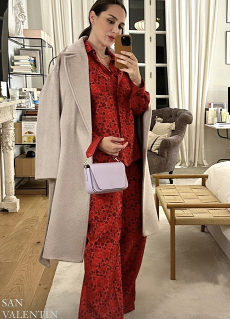 Imagen - Tamara Falcó con conjunto de Max Mara. Foto: @tamara_falco