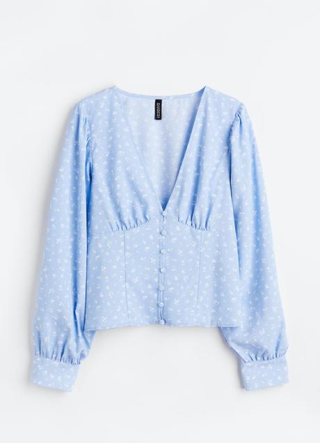 Imagen - Blusa con estampado de flores de H&M (24,99 euros)