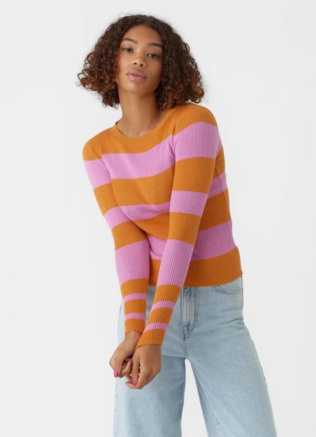 Imagen - Jersey naranja y rosa de Vero Moda, 29,99€.