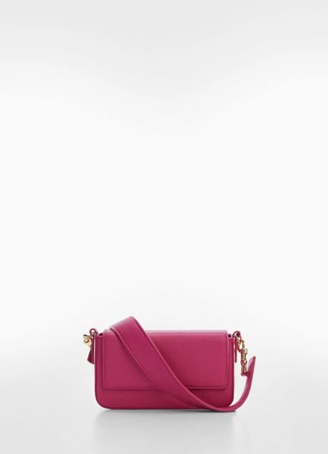 Imagen - Bolso bandolera rosa de Mango (19,99 euros)